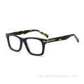 Promotion Low Price Full Rim Rectangle Acetate Nearsighted Eyewear Optical Frame